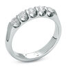 Thumbnail Image 2 of Previously Owned - 1/2 CT. T.W. Diamond Five Stone Band in 14K White Gold