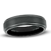 Thumbnail Image 1 of Previously Owned - 6.0mm Comfort Fit Black Tungsten Wedding Band