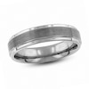 Thumbnail Image 1 of Previously Owned - 6.0mm Comfort-Fit Brushed Center Wedding Band in Tungsten