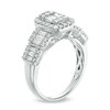 Thumbnail Image 2 of Previously Owned - 1 CT. T.W. Multi Baguette Diamond Frame Ring in 14K White Gold