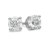 Thumbnail Image 1 of Previously Owned - 1/2 CT. T.W. Diamond Solitaire Stud Earrings in 14K White Gold