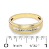 Thumbnail Image 3 of Previously Owned - 1/10 CT. T.W. Diamond Comfort Fit Wedding Band in 10K Gold