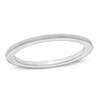 Thumbnail Image 1 of Previously Owned - Ladies' 1.0mm Coin-Edge Wedding Band in 14K White Gold