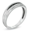 Thumbnail Image 2 of Previously Owned - Men's Black Diamond Accent Ring in Sterling Silver