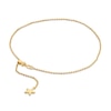Thumbnail Image 1 of Previously Owned - Starfish Adjustable Cable Anklet in 14K Gold - 11"