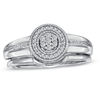 Thumbnail Image 0 of Previously Owned - 1/5 CT. T.W. Diamond Bridal Set in 10K White Gold