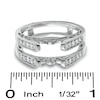 Thumbnail Image 3 of Previously Owned - 1/2 CT. T.W. Diamond Vintage-Style Cathedral Solitaire Enhancer in 14K White Gold