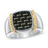 Thumbnail Image 1 of Previously Owned - Carbon Fiber Two-Tone Stainless Steel Band