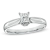 Thumbnail Image 1 of Previously Owned - For Eternity 1/2 CT. T.W. Princess-Cut Diamond Solitaire Engagement Ring in 14K White Gold