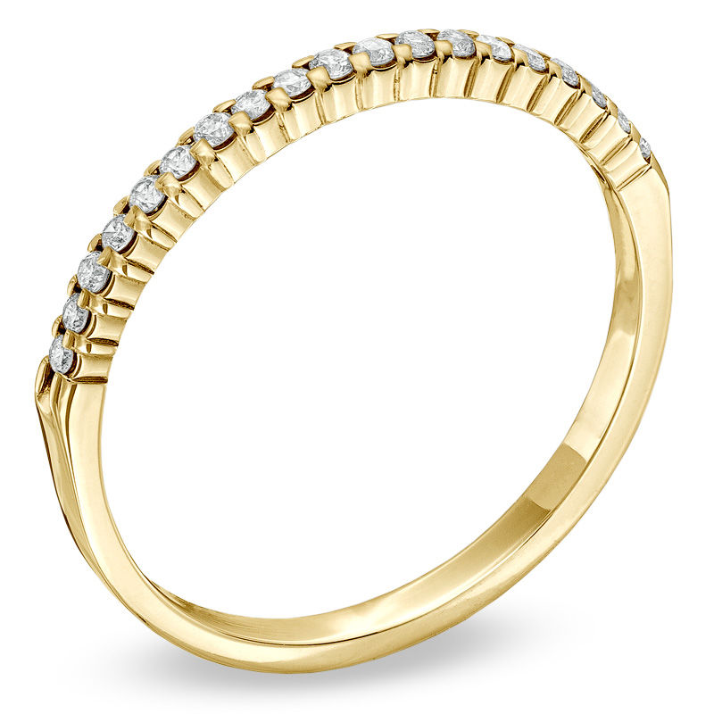 Main Image 2 of Previously Owned - 1/6 CT. T.W. Diamond Anniversary Band in 10K Gold