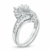 Thumbnail Image 1 of Previously Owned - 1 CT. T.W. Marquise Diamond Frame Bridal Set in 14K White Gold