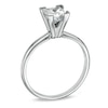 Thumbnail Image 1 of Previously Owned - 1 CT. Certified Princess-Cut Diamond Solitaire Engagement Ring in 14K White Gold (J/I2)