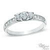 Thumbnail Image 0 of Previously Owned - 1/2 CT. T.W. Diamond Three Stone Engagement Ring in 10K White Gold