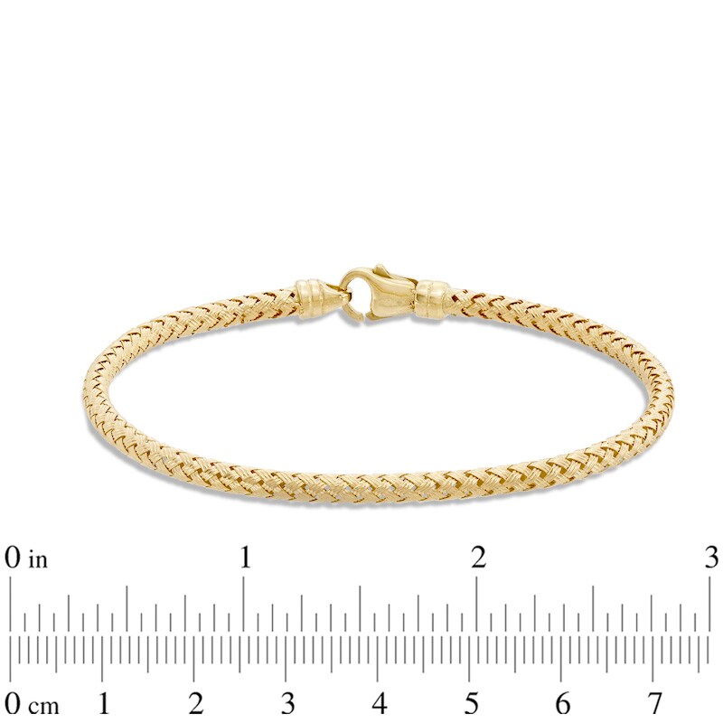 Main Image 2 of Previously Owned - Woven Bracelet in 14K Gold - 7.25"