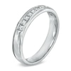 Thumbnail Image 2 of Previously Owned - 1/6 CT. T.W. Diamond Wedding Band in 10K White Gold