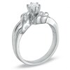 Thumbnail Image 3 of Previously Owned - 1/3 CT. T.W. Diamond Bridal Set in 10K White Gold