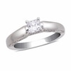 Thumbnail Image 1 of Previously Owned - 5/8 CT. T.W. Princess-Cut Diamond Solitaire Engagement Ring in 14K White Gold