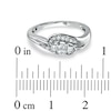 Thumbnail Image 3 of Previously Owned - Cherished Promise Collection™ 1/4 CT. T.W. Diamond Scoop Promise Ring in 10K White Gold