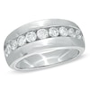 Thumbnail Image 1 of Previously Owned - 1-1/2 CT. T.W. Diamond Band in 14K White Gold