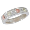 Thumbnail Image 1 of Previously Owned - Black Hills Gold "X" Band in Sterling Silver