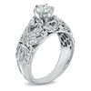 Thumbnail Image 1 of Previously Owned - 1 CT. T.W. Diamond Filigree Engagement Ring in 14K White Gold