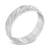 Thumbnail Image 2 of Previously Owned - 6.0mm Comfort Fit Wedding Band in 14K White Gold
