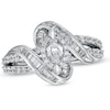 Thumbnail Image 0 of Previously Owned - 1 CT. T.W. Marquise Diamond Twist Engagement Ring in 14K White Gold