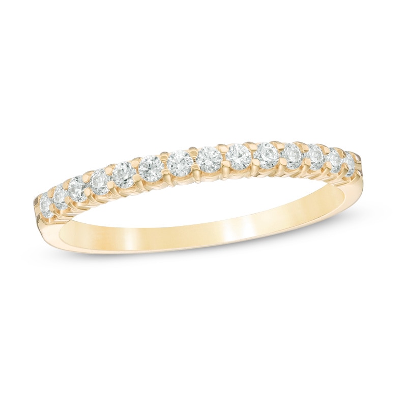 Main Image 1 of Previously Owned - 1/4 CT. T.W. Diamond Anniversary Band in 14K Gold