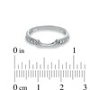 Thumbnail Image 3 of Previously Owned - Diamond Accent Wedding Band in 14K White Gold