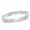 Thumbnail Image 0 of Previously Owned - 1/4 CT. T.W. Princess-Cut Diamond Wedding Band in 14K White Gold