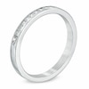 Thumbnail Image 1 of Previously Owned - 1/4 CT. T.W. Princess-Cut Diamond Wedding Band in 14K White Gold