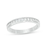 Thumbnail Image 0 of Previously Owned - 1/4 CT. T.W. Diamond Channel Band in 14K White Gold