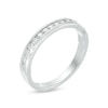 Thumbnail Image 2 of Previously Owned - 1/4 CT. T.W. Diamond Channel Band in 14K White Gold