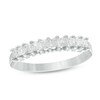 Thumbnail Image 1 of Previously Owned - 1/2 CT. T.W. Princess-Cut Diamond Wedding Band in 14K White Gold