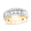 Thumbnail Image 1 of Previously Owned - 1 CT. T.W. Diamond Five Stone Anniversary Band in 10K Two-Tone Gold