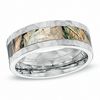 Thumbnail Image 1 of Previously Owned - Men's 8.0mm Cobalt Comfort Fit Realtree AP® Camouflage Wedding Band
