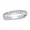Thumbnail Image 0 of Previously Owned - 1/4 CT. T.W. Diamond Anniversary Band in 14K White Gold (I/SI2)