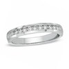 Thumbnail Image 0 of Previously Owned - 1/4 CT. T.W. Diamond Anniversary Band in 14K White Gold (I/SI2)