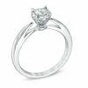 Thumbnail Image 1 of Previously Owned - 3/8 CT. T.W. Diamond Frame Engagement Ring in 14K White Gold