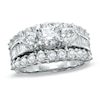 Thumbnail Image 1 of Previously Owned - 3 CT. T.W. Diamond Three Stone Engagement Ring in 14K White Gold