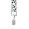 Thumbnail Image 2 of Previously Owned - Curb Link Chain Necklace and Bracelet Set in Stainless Steel - 24"