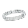 Thumbnail Image 1 of Previously Owned - 1/5 CT. T.W. Diamond Anniversary Band in Sterling Silver