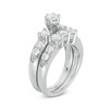 Thumbnail Image 1 of Previously Owned - 2 CT. T.W. Diamond Three Stone Bridal Set in 14K White Gold