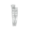 Thumbnail Image 3 of Previously Owned - 2 CT. T.W. Diamond Three Stone Bridal Set in 14K White Gold