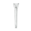 Thumbnail Image 4 of Previously Owned - 1/2 CT. Princess-Cut Diamond Solitaire Engagement Ring in 14K White Gold