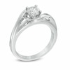 Thumbnail Image 1 of Previously Owned - 3/4 CT. Diamond Solitaire Bypass Ring in 14K White Gold