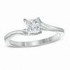 Thumbnail Image 0 of Previously Owned - 1/2 CT. Princess-Cut Diamond Solitaire Engagement Ring in 14K White Gold