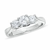 Thumbnail Image 0 of Previously Owned - 1 CTW. Diamond Three Stone Ring in 14K White Gold