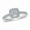 Thumbnail Image 0 of Previously Owned - Celebration Fire™ 7/8 CT. T.W. Diamond Engagement Ring in 14K White Gold (H-I/SI1-SI2)