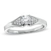 Thumbnail Image 1 of Previously Owned - 1/3 CT. T.W. Diamond Split Contour Engagement Ring in 14K White Gold